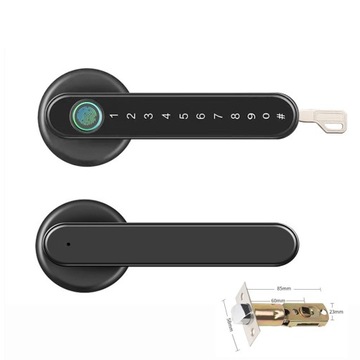 КОМБИНИРОВАННАЯ РУЧКА, ЭЛЕКТРОННЫЙ ДВЕРНОЙ ЗАМОК с Bluetooth