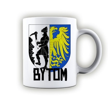 kubek ceramiczny herb Bytom