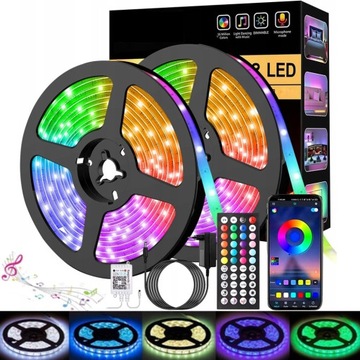 Светодиодная лента 5M RGB 5050 СВЕТОДИОДЫ БЕСПЛАТНОЕ УДАЛЕННОЕ ПРИМЕНЕНИЕ