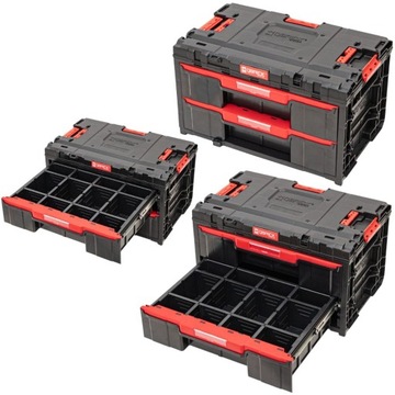 SKRZYNIA NARZĘDZIOWA MODUŁOWA SYSTEM ONE DRAWER 2 TOOLBOX 2.0 QBRICK