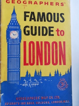 GEOGRAPHERS' FAMOUS GUIDE TO LONDON