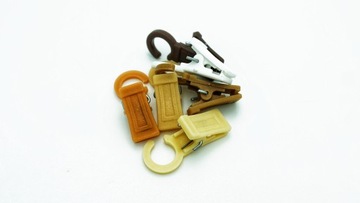 Лягушки для деревянных карнизов - 50 шт. Коричневый