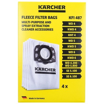 СУМКИ KARCHER WD4 WD5 WD6 MV4 MV5 MV6