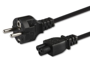 Kabel zasilający kabel koniczynka
