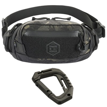 NERKA TAKTYCZNA SASZETKA TORBA BIODROWA M-TAC ELITE HEX - MULTICAM BLACK