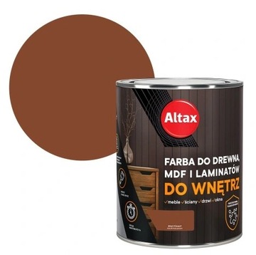 ALTAX DO DREWNA MDF I LAMINATÓW BRĄZ 0,4L