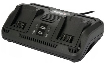 YATO LI-ION BATTERY 2Ah 2шт. Индикатор заряда + двойное зарядное устройство