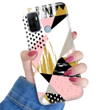 Pouzdro pro Oppo A53 Barevné letní pastelové vzory