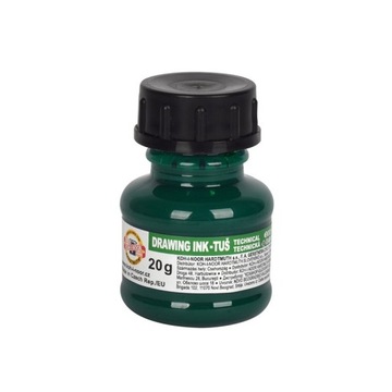 НАБОР чернил для рисования KOH-I-NOOR, черные, разноцветные для каллиграфии