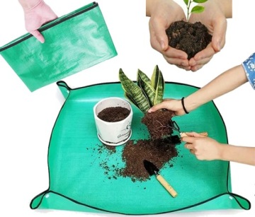 DUŻA MATA PODKŁADKA DO PRZESADZANIA SADZENIA KWIATÓW ROZSAD ROŚLIN OGRODOWA