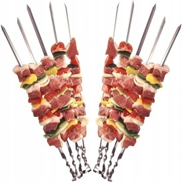 Шашлычки Шашлык Шампура Гриль 60см-10 шт