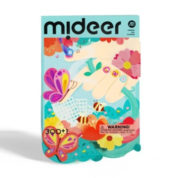 Наклейки на Нігті для Дітей Mideer - Зустріч у саду
