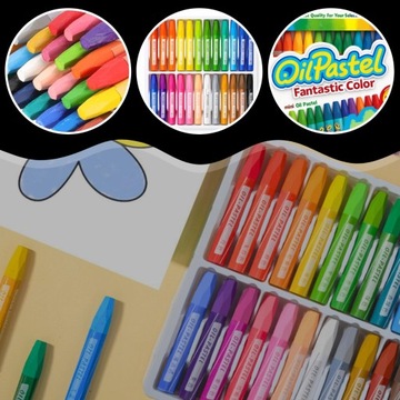 НАБОР ШКОЛЬНЫХ МЕЛКОВ 24 ШТ ДЕТСКИМ ДЛЯ ШКОЛЫ ДЛЯ РИСОВАНИЯ