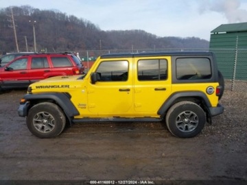 Jeep 2019 Jeep Wrangler 2019r., Unlimited Sport S, od ubezpieczalni 3.6 Benzyna 285KM, zdjęcie 3