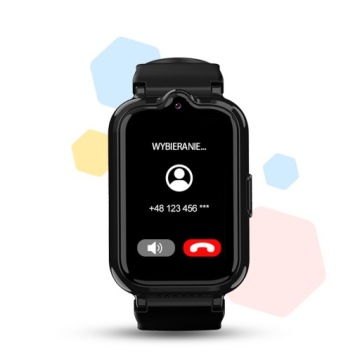 Умные часы MANTA Junior Joy 4G черные
