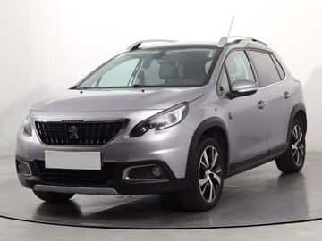 Peugeot 2008 I SUV Facelifting 1.2 PureTech 130KM 2018 Peugeot 2008 1.2 PureTech, Salon Polska, Skóra, zdjęcie 1