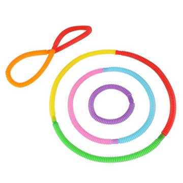 Трубочки, сенсорные трубки, обучающие трубочки Монтессори, 8 шт.