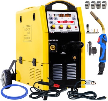 Spawarka inwertorowa MAGNUM MIG 315 MMA SYNERGIA