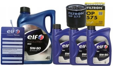 ELF ELF OIL 5W50 4L EVOLUTION 900 / SG/CD