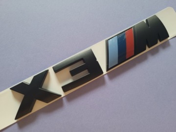 Эмблема M-Power X 3 Матовый черный для BMW