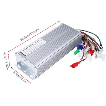 48 В 60 В 64 В 72 В 1000 Вт-1500 Вт бесщеточный контроллер электрического велосипеда