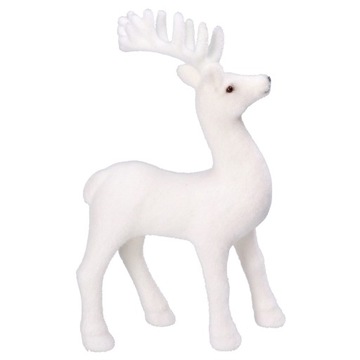 ВЕЛУРОВЫЙ ОЛЕНЬ, СТОЯЩАЯ ФИГУРКА, УКРАШЕНИЕ ЦЕНТРА, ВЕРО, РОЖДЕСТВЕНСКИЙ ПОДАРОК