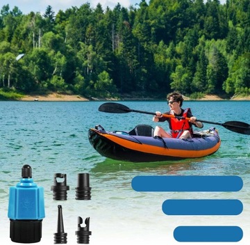 ADAPTER PONTONU POMPKI DLA SUP DESKA SURFINGOWA Z 4 DYSZE POWIETRZNE