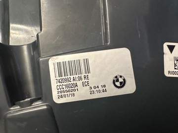 BMW 2 F22 F23 M2 F87 LCI 18- SVĚTLO ZADNÍ PRAVÁ EURO 7420992