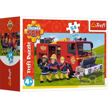 Пазл 54 Mini Team Fireman Sam Guard 19762