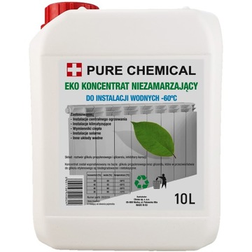 GLIKOL PROPYLENOWY KONCENTRAT DO C.O -60°C EKO 10L