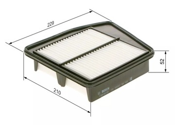BOSCH F 026 400 328 FILTR VZDUCHU