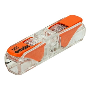 БЫСТРОСОЕДИНИТЕЛЬ WAGO UNIVERSE. ВСЕГО 2x0,2-4 мм в упаковке 60 шт. #LX2212411