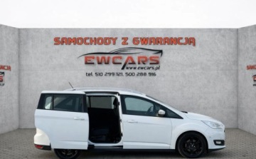 Ford C-MAX II Grand C-MAX Facelifting 1.5 TDCi 120KM 2018 Ford Grand C-MAX 1,5 120km Navi TITANIUM Grzana Kierownica JEDEN WLASCICIEL, zdjęcie 4