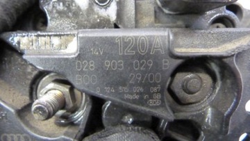 ALTERNÁTOR 028903029B AUDI A4 B5 TDI