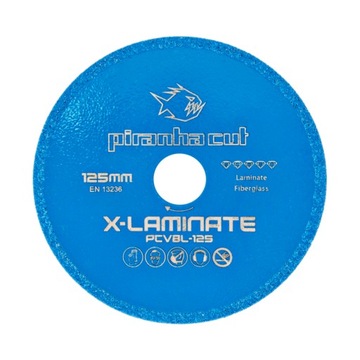 PIRANHACUT TARCZA DIAMENTOWA X-LAMINATE 125mm