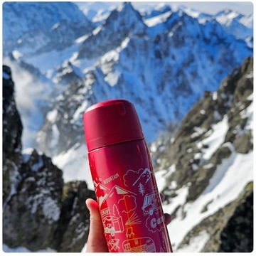 Termos stalowy ZOJIRUSHI SJ-JS08-RA czerwony 0,82L