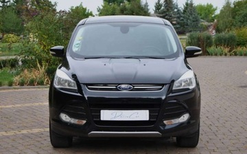 Ford Kuga II SUV 2.0 TDCi 150KM 2015 Ford Kuga GWARANCJA, 2015r, 2.0 Diesel 150KM, Pol skora, Navi, Ladnie utrz, zdjęcie 13