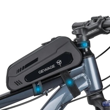 Makwa Wemple Bynive Bike для водонепроницаемого черного велосипеда для железной рамы