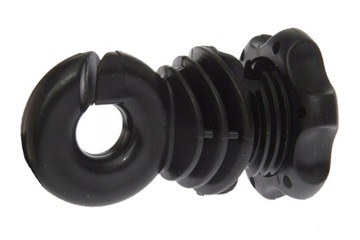 Изолятор круглый с гайкой для провода, тросов на столбах, изоляторы пастушеские, 25 шт.