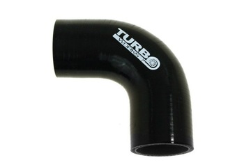 Kolanko Silikonowe 90st 40mm Czarne DOLOT FMIC