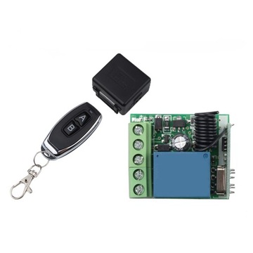 Przekaźnik przełącznik z pilotem 12V 433MHz pilot