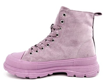 SEASTAR БОТИНКИ КРОССОВКИ ВЫСОКИЕ КРОССОВКИ ФИОЛЕТОВЫЙ R37