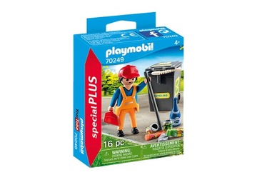 PLAYMOBIL 70249 PRACOWNIK SŁUŻB KOMUNALNYCH