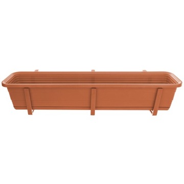 БАЛКОННАЯ ЯЩИКА ЦВЕТОЧНЫЙ ВАЗ ЦВЕТОЧНЫЙ ВАЗ 80см РУЧКИ ПОДСТАВКА БАЛКОННАЯ БАЛЮСТРАДА