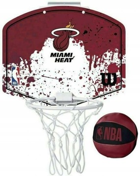 WILSON MIAMI HEAT NBA MINI TABLICA DO KOSZYKÓWKI