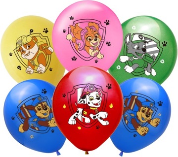 BALONY PSI PATROL PAW ZESTAW BALONÓW URODZINOWYCH