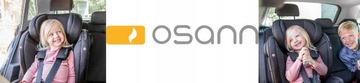 Osann Junior Isofix i-Size Gurtfix-Nero+ Mini защитный коврик