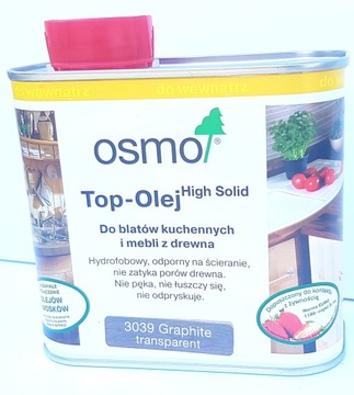Osmo TOP OLEJ 3039 DO BLATÓW GRAFIT 0,5l