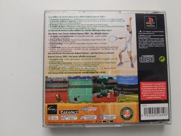 РОЛАН ГАРРОС 2001 PSX PS1 PAL * АНГЛ.