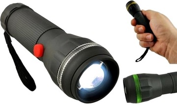 Latarka ZOOM latarki LED diodowa POWIĘKSZENIE
